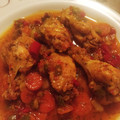 El cooksnap de Rut Borillo cuando hizo Pollo en salsa con verduras y patatas al horno.