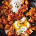Cheyenne Martin's cooksnap of when they made One-pan Potatoes and Eggs.