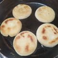 El cooksnap de Jessika Ballen cuando hizo Arepas paisas o antioqueñas.