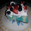 Marcus Hines's cooksnap of when they made ♥ Berry Dream Cake. ♥.