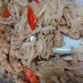 Cooksnap dari Nia Fujiwati untuk resep Tumis Pepaya Muda Tempe Teri Meriah