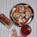 Aarti Dave का कुकस्नैप जब उन्होंने ब्रेड पिज्जा (veg pizza recipe in Hindi) बनाया था।