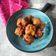 Cooksnap Dedifa.Cooking semasa beliau membuat Cekodok Pisang Gluten Free.