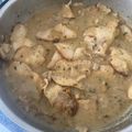 El cooksnap de reynapolo7 cuando hizo Escalopines con salsa de setas.