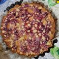 El cooksnap de Gennere Ovando cuando hizo Kuchen de miga aleman (StreuselKuchen) de frambuesas.