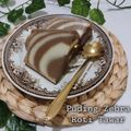 Cooksnap dari Selera Ummi untuk resep PUDING ZEBRA Roti Tawar