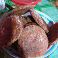 El cooksnap de romina funez cuando hizo Galletitas craqueladas de mantequilla de maní y chocolate💜.