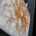 El cooksnap de Monik Morán cuando hizo Pie de limón con galletas maría.