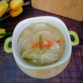 Cooksnap Norashikin Rahmat semasa beliau membuat Bening Lobak Putih Kucai.