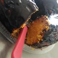 Cooksnap de Karol Benke quando cozinhou Bolo de cenoura com calda de chocolate.