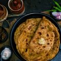 Sheela Biswas 's cooksnap of when they made আলু পরোটা(Aloo Paratha recipe in Bengali).