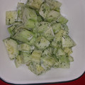 Rich's cooksnap of when they made Cucumber Salad - I don't like cucumbers and this is so good!!!.