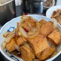 林欣欣 的 洋蔥醬燒三角油豆腐 cooksnap