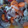 El cooksnap de Lucia cuando hizo Carne en escabeche.