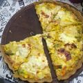 El cooksnap de Lujan Bec cuando hizo Tarta de verduras con masa integral.