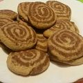 Minami Soma's cooksnap of when they made Spiral cookies.