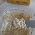 El cooksnap de Ale Bailarina cuando hizo Mantequilla sabor limón y albahaca.