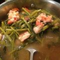 Cooksnap của Tuyền 🌺 khi họ làm theo món Canh Chua Rau Muống Nấu Tôm Khô