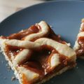 El cooksnap de Lore Medina cuando hizo Pasta frola de dulce de leche.