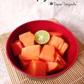 Cooksnap dari Febry Caturia untuk resep Pepaya Lemon