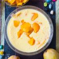 chef Nidhi Bole's cooksnap of when they made કેરી કસ્ટર્ડ (Mango Custard Recipe In Gujarati).