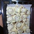 El cooksnap de Roberto Falcon cuando hizo Champiñones rellenos.