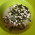 Cooksnap dari nurina prapurandina untuk resep Bayam Ayam Cincang Kuah Santan (Menu MPASI 1+)