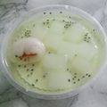 Cooksnap dari Mimi Pipi untuk resep Milky Puding Melon Selasih
