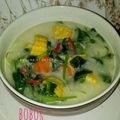 Cooksnap dari Anggraini Oktora untuk resep Bobor Bayam Jagung