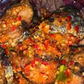 Cooksnap dari Izheent untuk resep Tongkol Potong Balado Padang