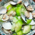 庭秀 的 蛤蜊絲瓜 cooksnap
