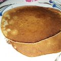 El cooksnap de Kehary Bertalot cuando hizo Pancakes americanos caseros a sartén.