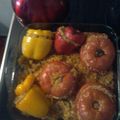 Cooksnap από Penny Peroutsea στη συνταγή Γεμιστές Ντομάτες "Ορφανές"