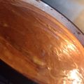 El cooksnap de Florencia Flores cuando hizo Bizcochuelo marmolado.