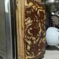 El cooksnap de Carolina S-Miguel cuando hizo Torta de aceite!!!😁tipo cebra💖.