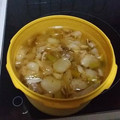 El cooksnap de J . David Paniagua El Manquirri cuando hizo Migas extremeñas hoy echas por mí el chef David rico rico arribe.