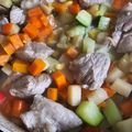 El cooksnap de Martha Nuñez cuando hizo Cerdo salteado con vegetales.