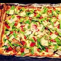 Christina Hoos's cooksnap of when they made Flammkuchen Schwarzwald.