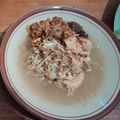 Cooksnap dari Anggun Putri untuk resep Lontong Balap with Lento dan Sate Kerang