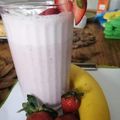 El cooksnap de Jose Che Can cuando hizo Frappé de fresas 🍓 🍓 🍓.