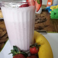 El cooksnap de Jose Che Can cuando hizo Frappé de fresas 🍓 🍓 🍓.