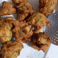 El cooksnap de Marian🍀🇺🇾 cuando hizo Buñuelos de lechuga crespa de "Tienda inglesa".