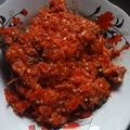 Cooksnap dari Amaro Pedrosa untuk resep Dendeng Kering Balado