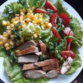 Cooksnap của Bạch Hương khi họ làm theo món Salad rau quả trộn dầu dấm và ức gà áp chảo