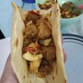 El cooksnap de Verito MB cuando hizo Tacos de pollo, carne y ensalada.