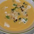 viola53 Cooksnap-ja, amikor elkészítette a(z) Gyömbéres sütőtök krémleves (vegán) receptet.