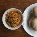 OnceUponAFoodLover 's cooksnap of when they made Pounded yam with egusi soup.