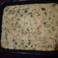 El cooksnap de Diana Godoy cuando hizo Budín de zapallito, zanahoria y choclo cremoso.