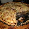El cooksnap de Maria Paula Rodriguez cuando hizo Tarta de puerro y jamón.