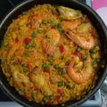 El cooksnap de Laura Garcia Hernandez cuando hizo Paella mixta.